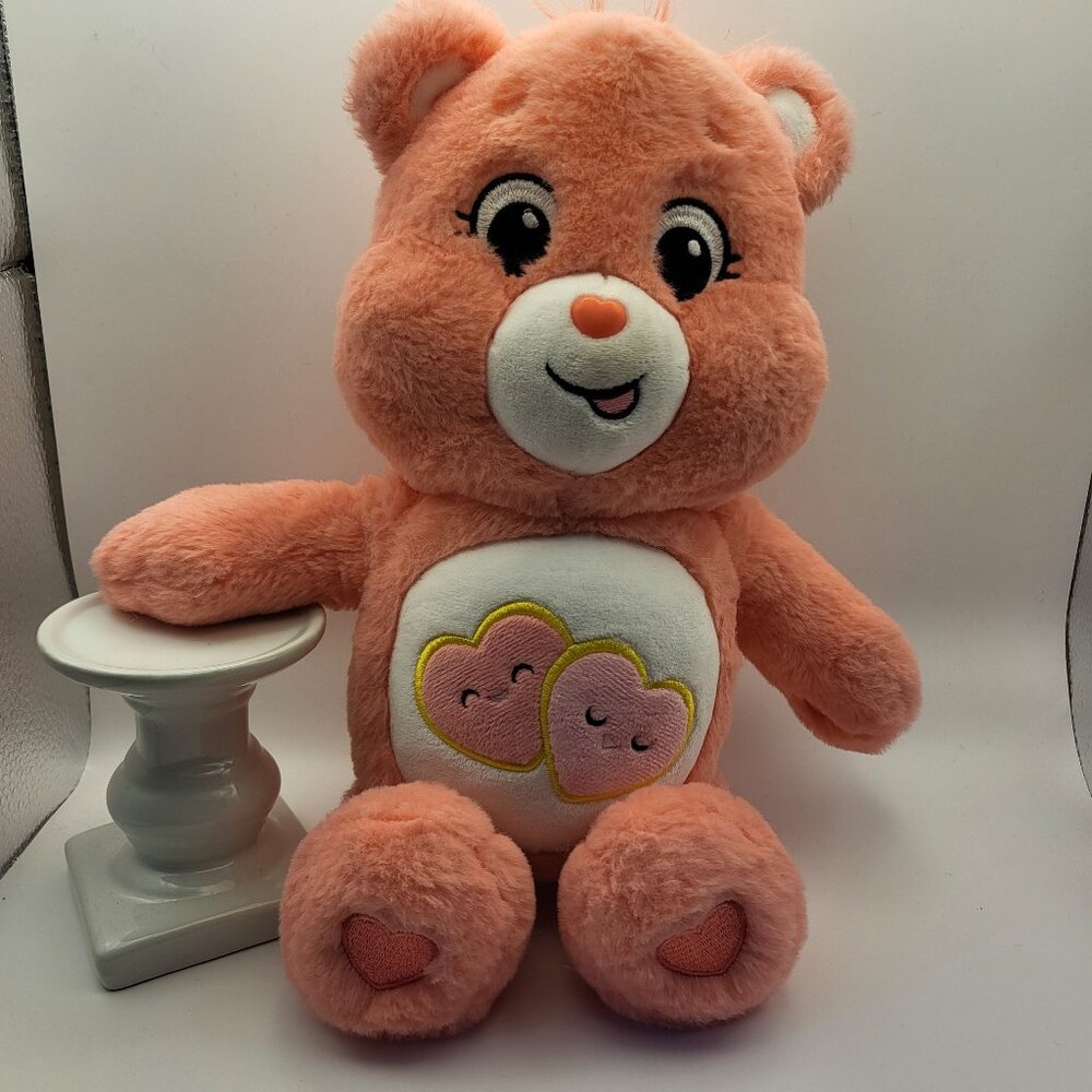 Care Bear Love-a-Lot Pink 14" Stuffed Toy Animal